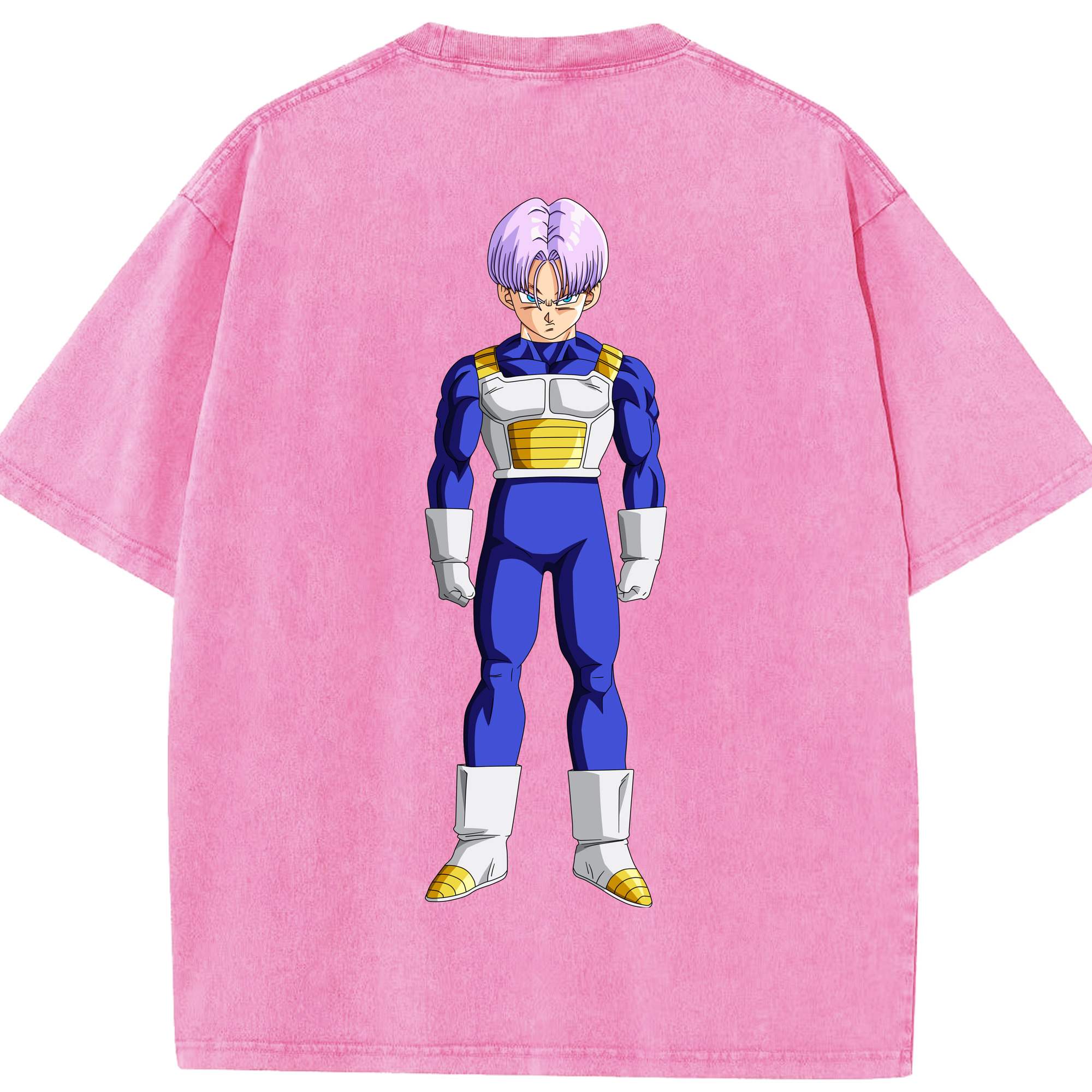 （画像用） ドラゴンボール DRAGON BALL 綿100% ヴィンテージ風 半袖Tシャツ（背面プリント）